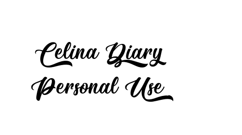 Celina Diary – Personal Use font