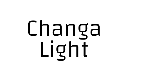 Changa Light font download