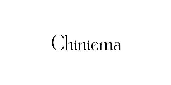 Chiniema Font Download