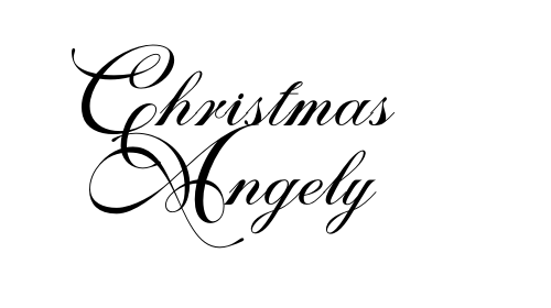 Christmas Angely font download