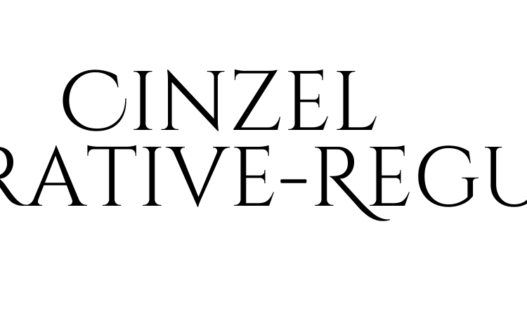 Cinzel Decorative-Regular Font
