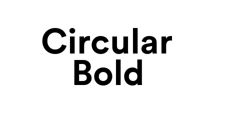 Circular Bold