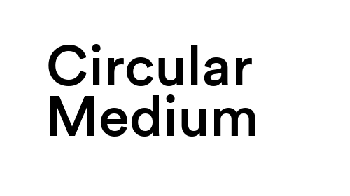 Circular Medium font download