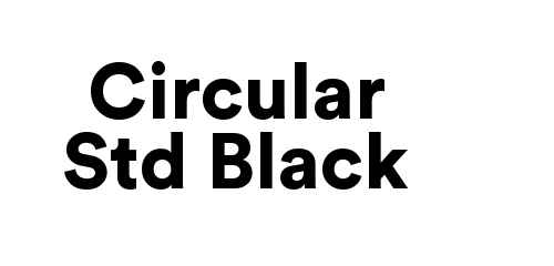 Circular Std Black font download