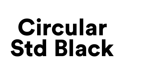 Circular Std Black font download