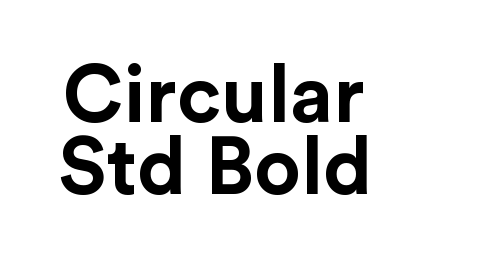Circular Std Bold font download