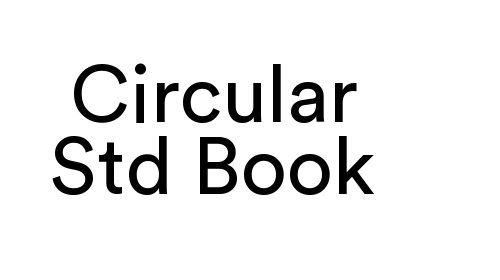 Circular Std Book font download