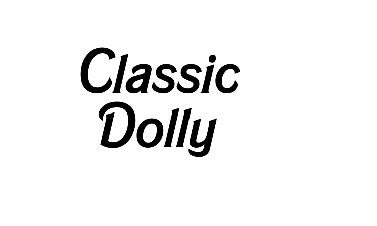 Classic Dolly Font