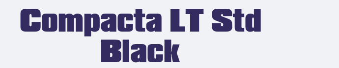 Compacta LT Std Black