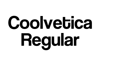 Coolvetica Regular font