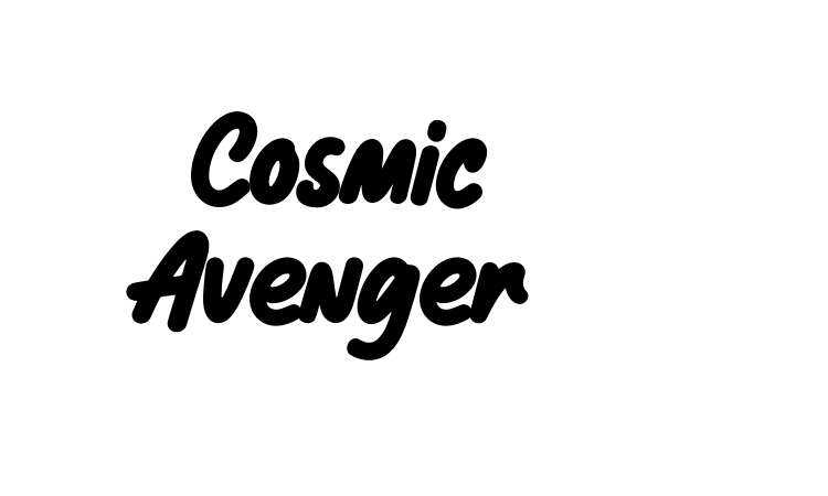 Cosmic Avenger Font