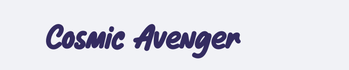 Cosmic Avenger