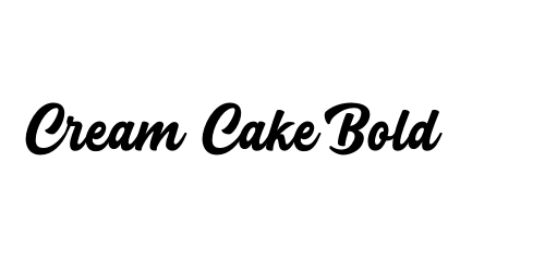 Cream Cake Bold