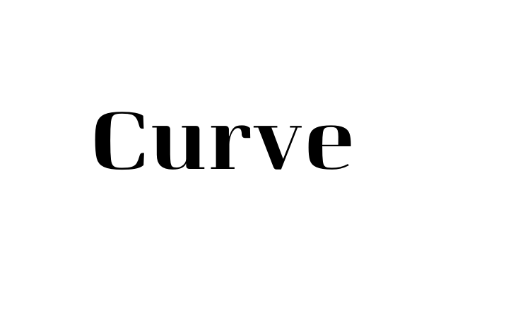 Curve font