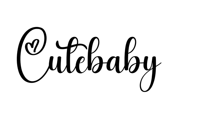 Cutebaby Font
