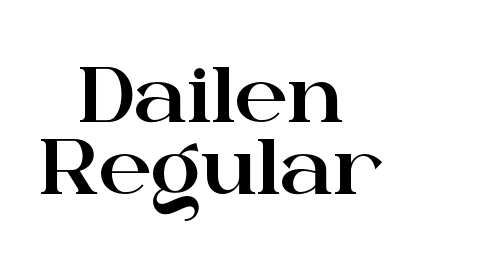 Dailen Regular font