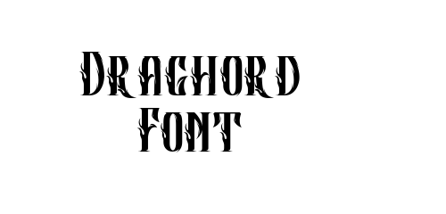 Draghord Font