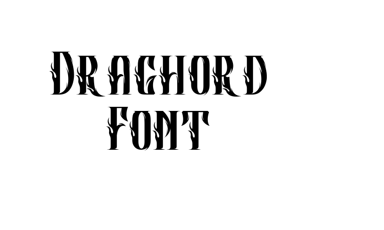 Draghord Font font