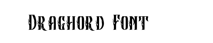 Draghord Font font download