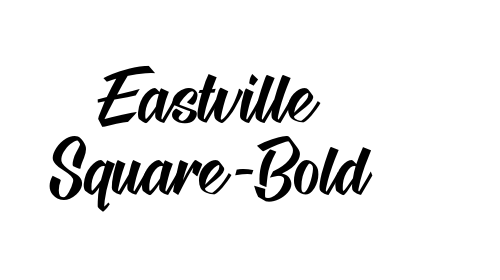 Eastville Square-Bold font