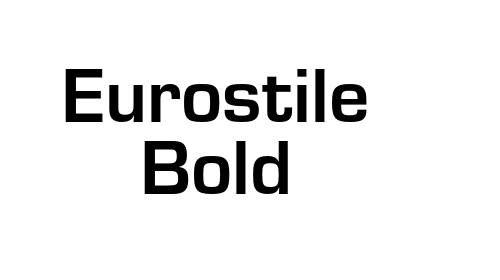 Eurostile Bold font