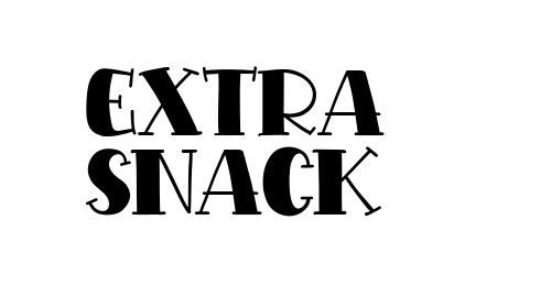 Extra Snack font