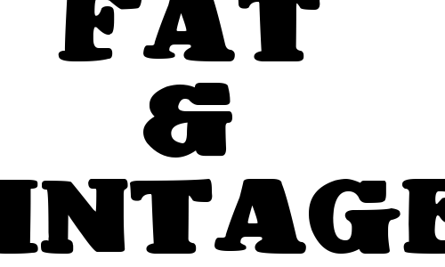 Download Fat & Vintage font