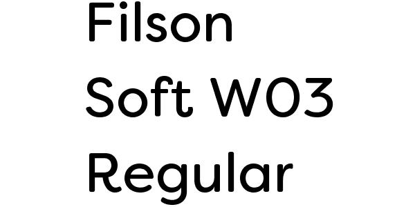 Filson Soft W03 Regular Font Download