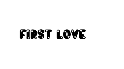 First Love font
