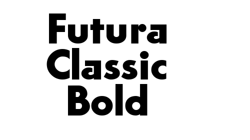 Futura Classic Bold font download