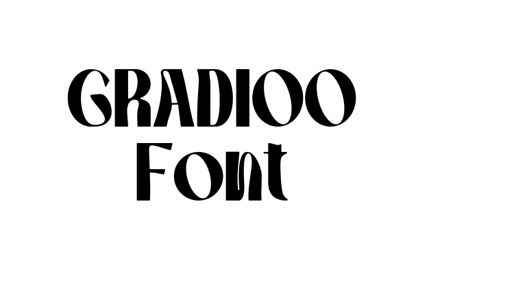 GRADIOO Font font