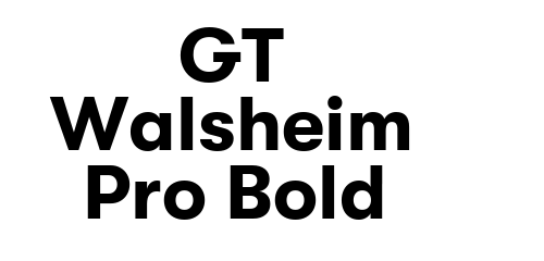 GT Walsheim Pro Bold