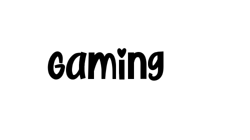 Gaming font