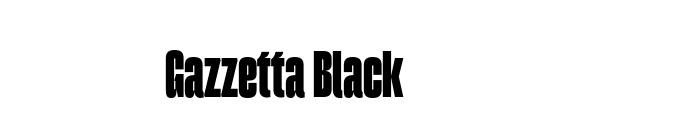 Gazzetta Black