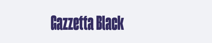 Gazzetta Black