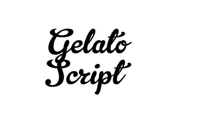 Gelato Script Font