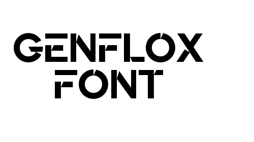 Genflox Font font