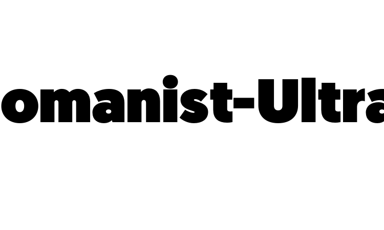 Geomanist-Ultra font