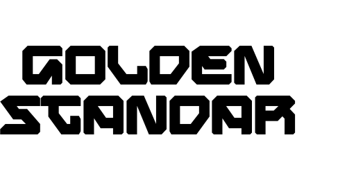 Golden Standar font