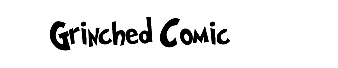 Grinched Comic font download