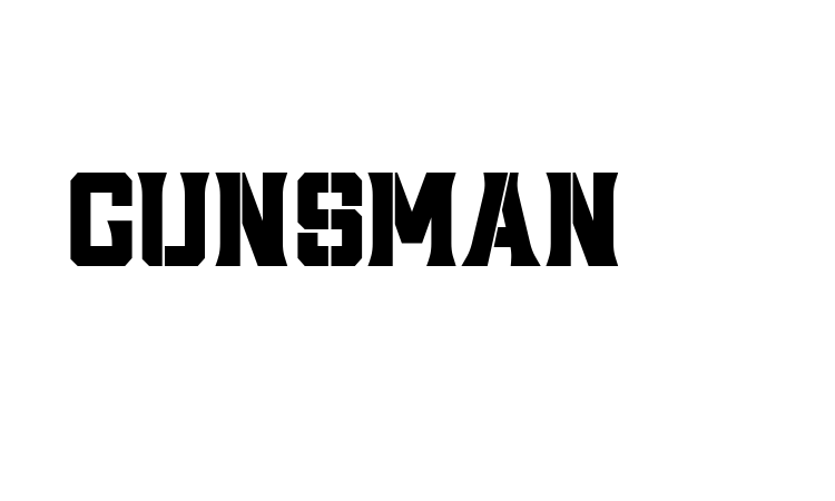 Gunsman Font