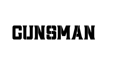 Gunsman font download