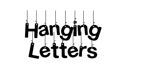 Hanging Letters font
