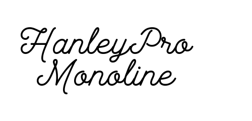 HanleyPro Monoline font download