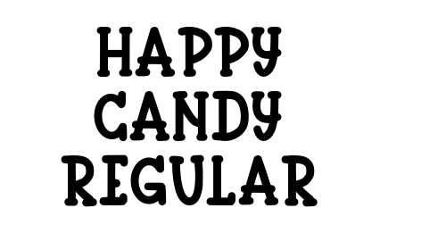 Happy Candy Regular font