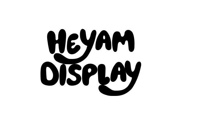 Heyam Display Font