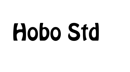 Hobo Std font download