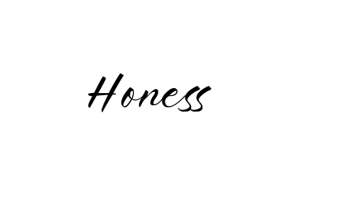 Honess font