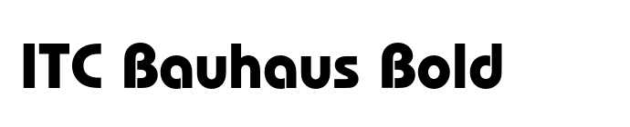 ITC Bauhaus Bold font download