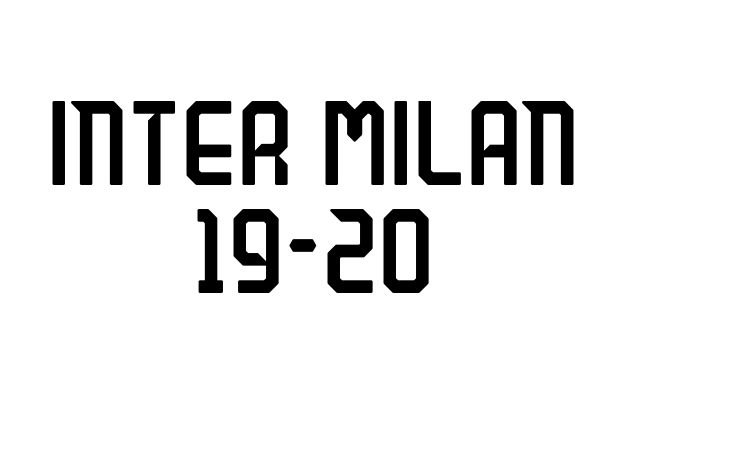 Inter Milan 19-20 font